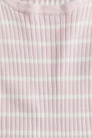 Débardeur en tricot côtelé