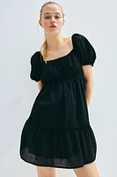 Ruffle-Trimmed Dress
