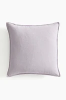 Linen-blend Cushion Cover