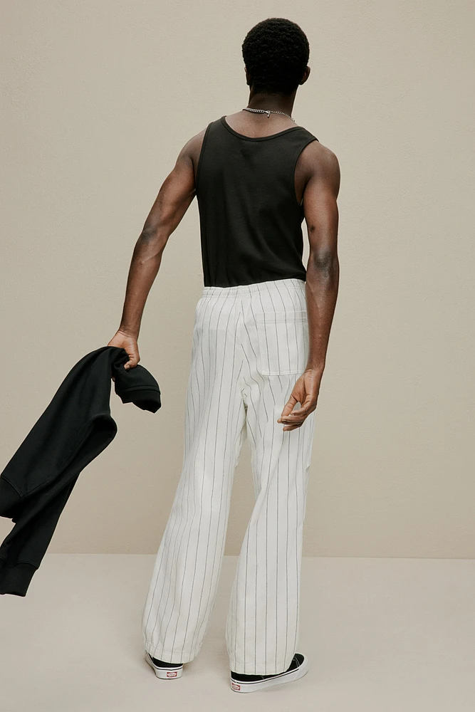 Pantalon Coupe Flottante en sergé
