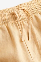 Regular Fit Linen Pants