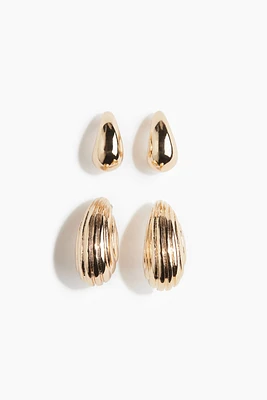 2 Pairs Earrings
