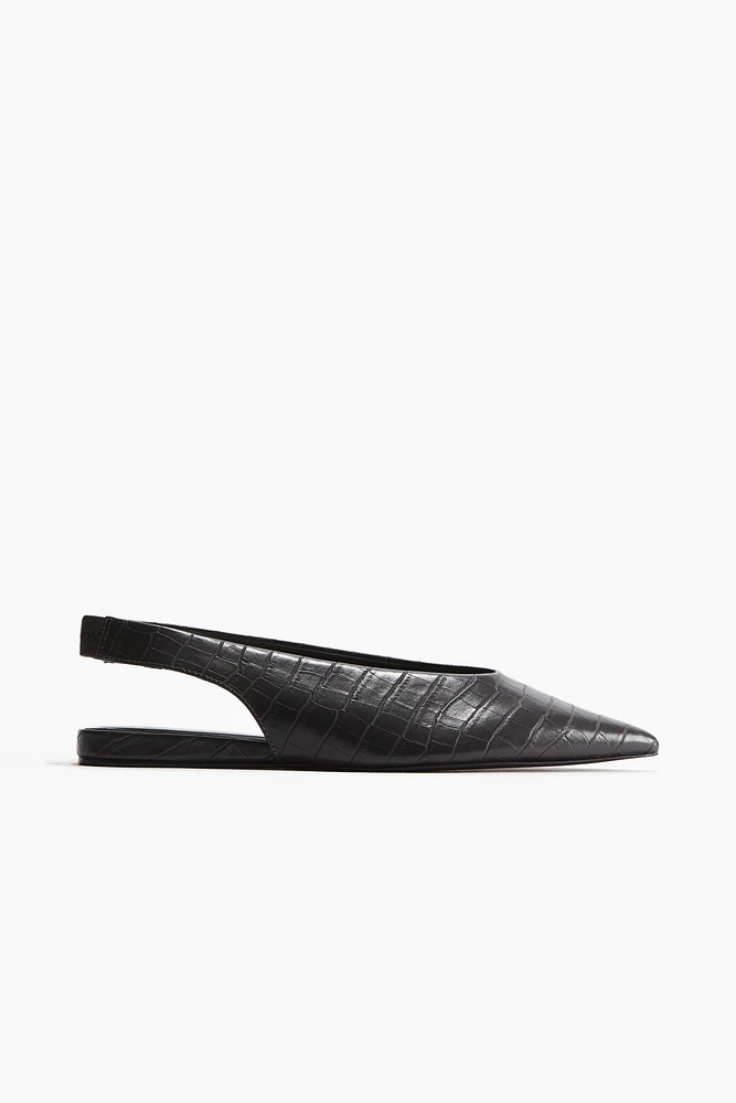 Pointed Slingbacks