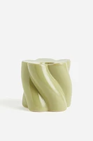 Stoneware Candlestick