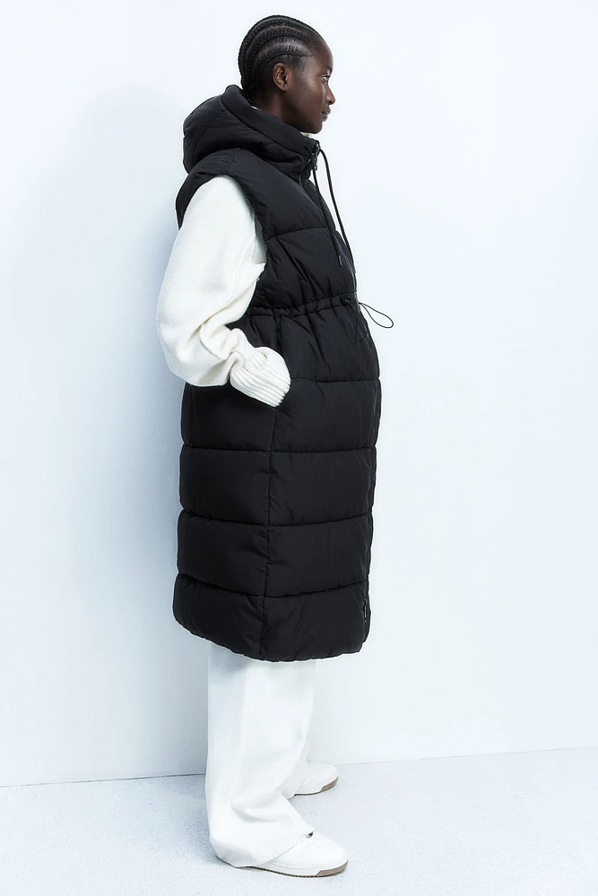 MAMA Hooded Puffer Vest