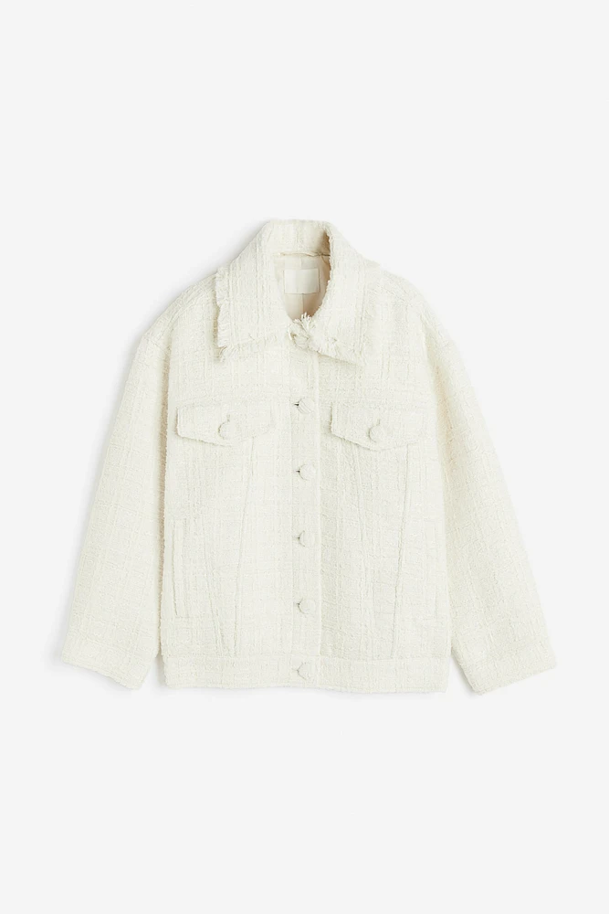 Textured-weave Jacket