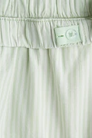 Ruffle-Trimmed Cotton Shorts