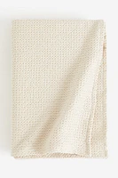 Waffled Cotton Throw