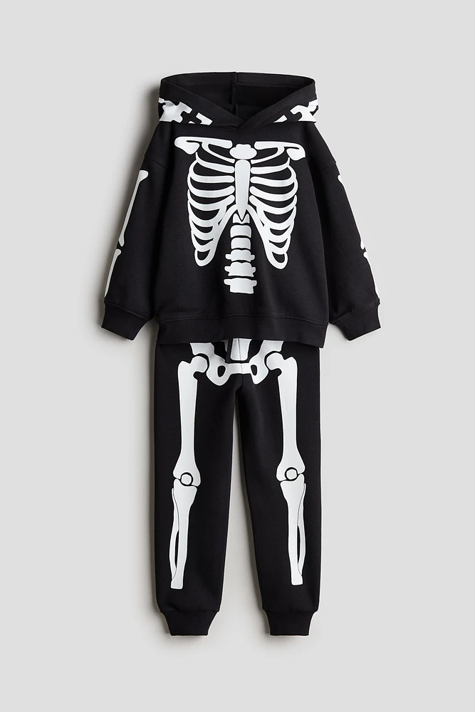 2-piece Printed Sweatsuit