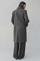 Coat with Shoulder Pads