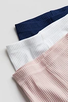 3-pack Ribbed Bike Shorts