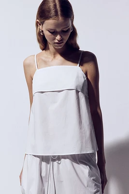 Sleeveless A-line Top