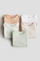 Lot de 5 maillots en coton