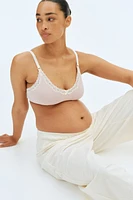 MAMA Padded Cotton Nursing Bra