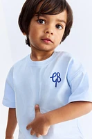 T-Shirt with Printed Motif