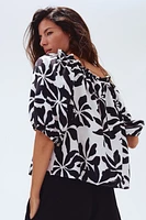 Blouse volantée