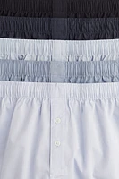 5-pack Woven Cotton Boxer Shorts