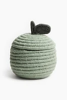 Apple-Shaped Storage Basket