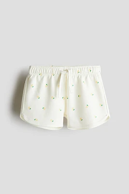 Short en molleton de coton