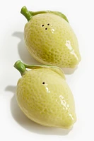 Stoneware Salt and Pepper Shakers