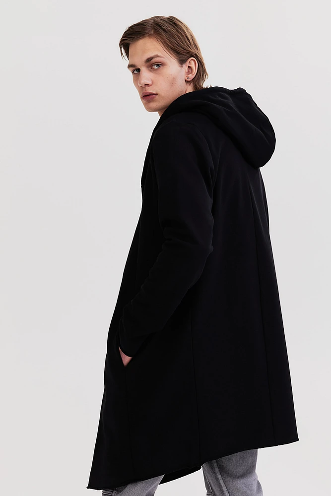 Long Hooded Cardigan