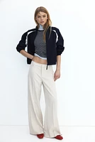 Wide-leg Dress Pants