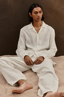 Regular-Fit Long-Sleeved Resort Shirt