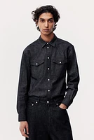 Regular-Fit Denim Shirt