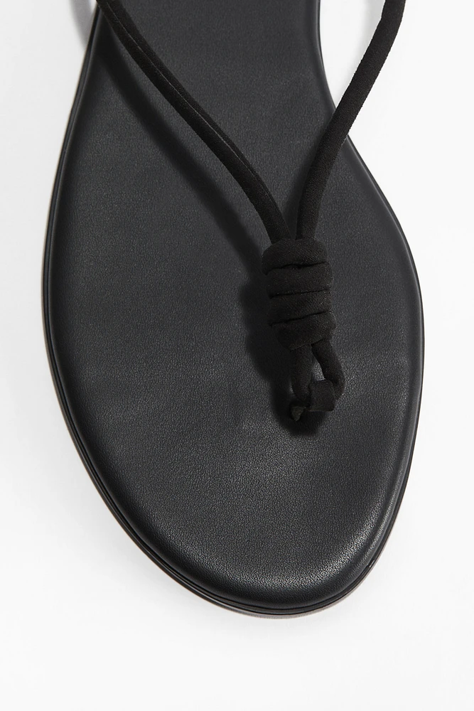 Knot-Detail Flip-Flops