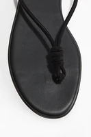 Knot-Detail Flip-Flops