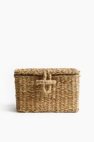 Seagrass Storage Basket with Lid