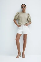 Puff-Sleeved Top