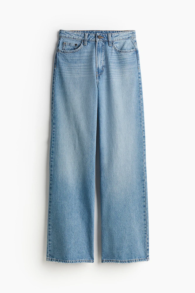 Jean ample Taille très haute