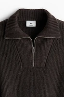 Regular Fit Half-Zip Sweater