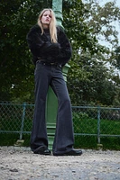 Flared Low Jeans