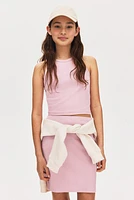 2-Piece Ribbed Cotton Set