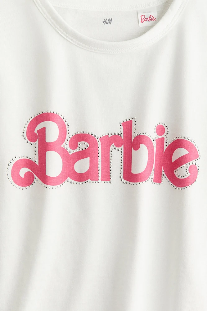 Haut en coton avec motif