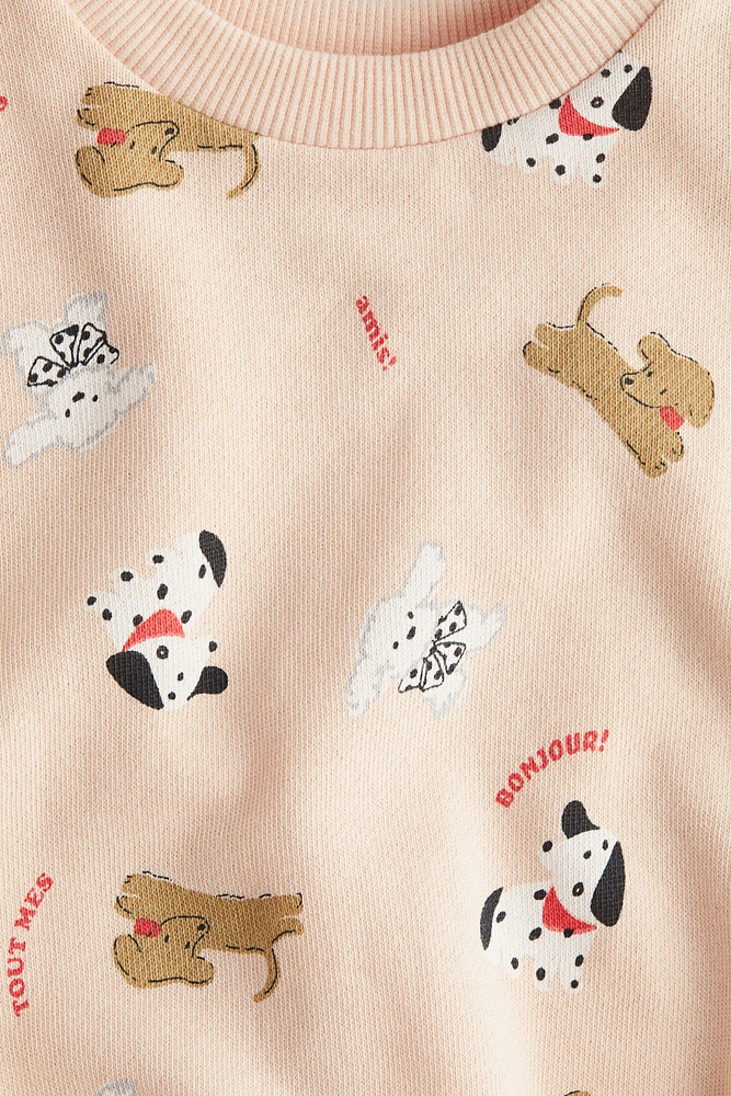 Printed Cotton Sweatshirt