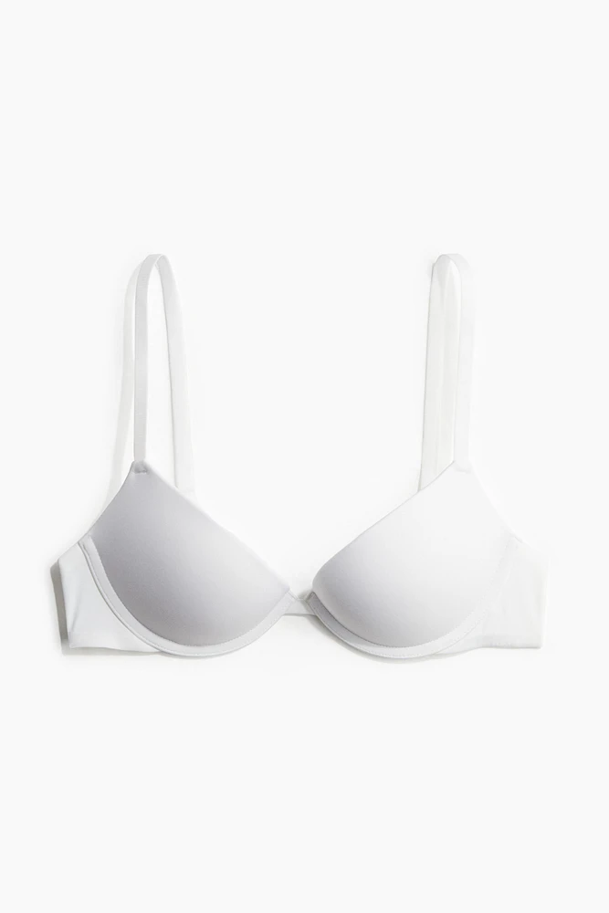 Soutien-gorge super pigeonnant en microfibre