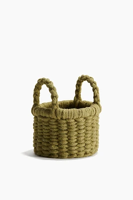 Panier de rangement en jute