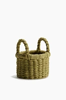 Panier de rangement en jute