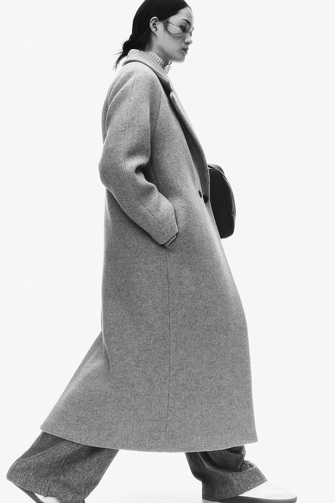 Wool-Blend Coat