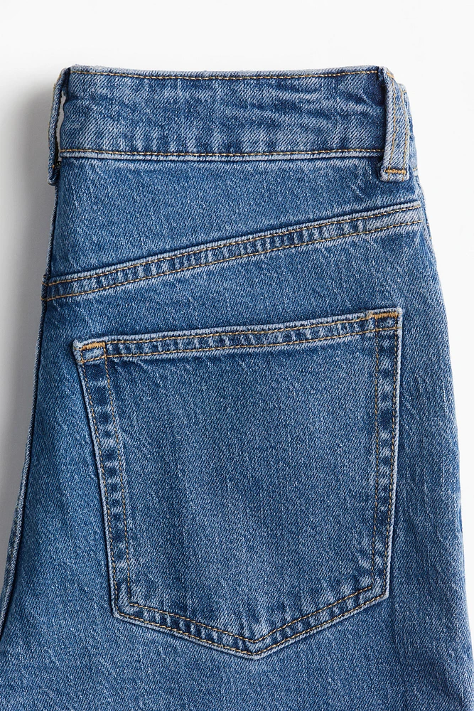 Wide High Jeans