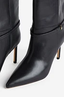 Ankle-high Leather Boots