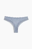 3-pack lace Brazilian briefs