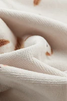 Patterned Bath Towel