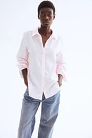Chemise en lin mélangé