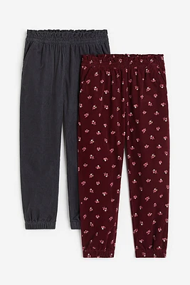 2-pack Corduroy Joggers