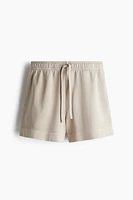 Washed Cotton Sweatshorts