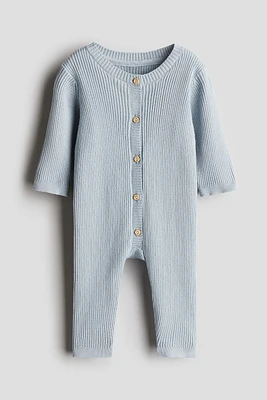 Cotton-Knit Jumpsuit